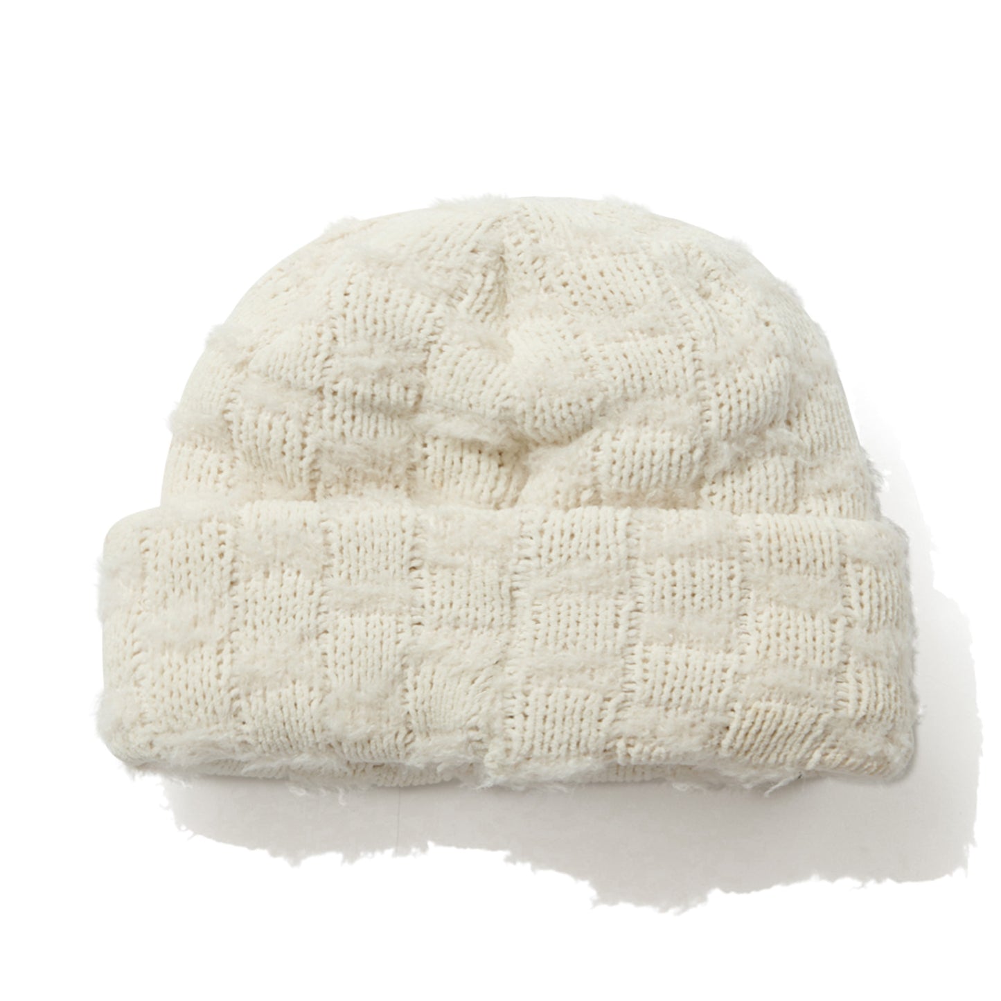 BSRABBIT DOUBLE YARN BEANIE CREAM BSR2425FWBN061