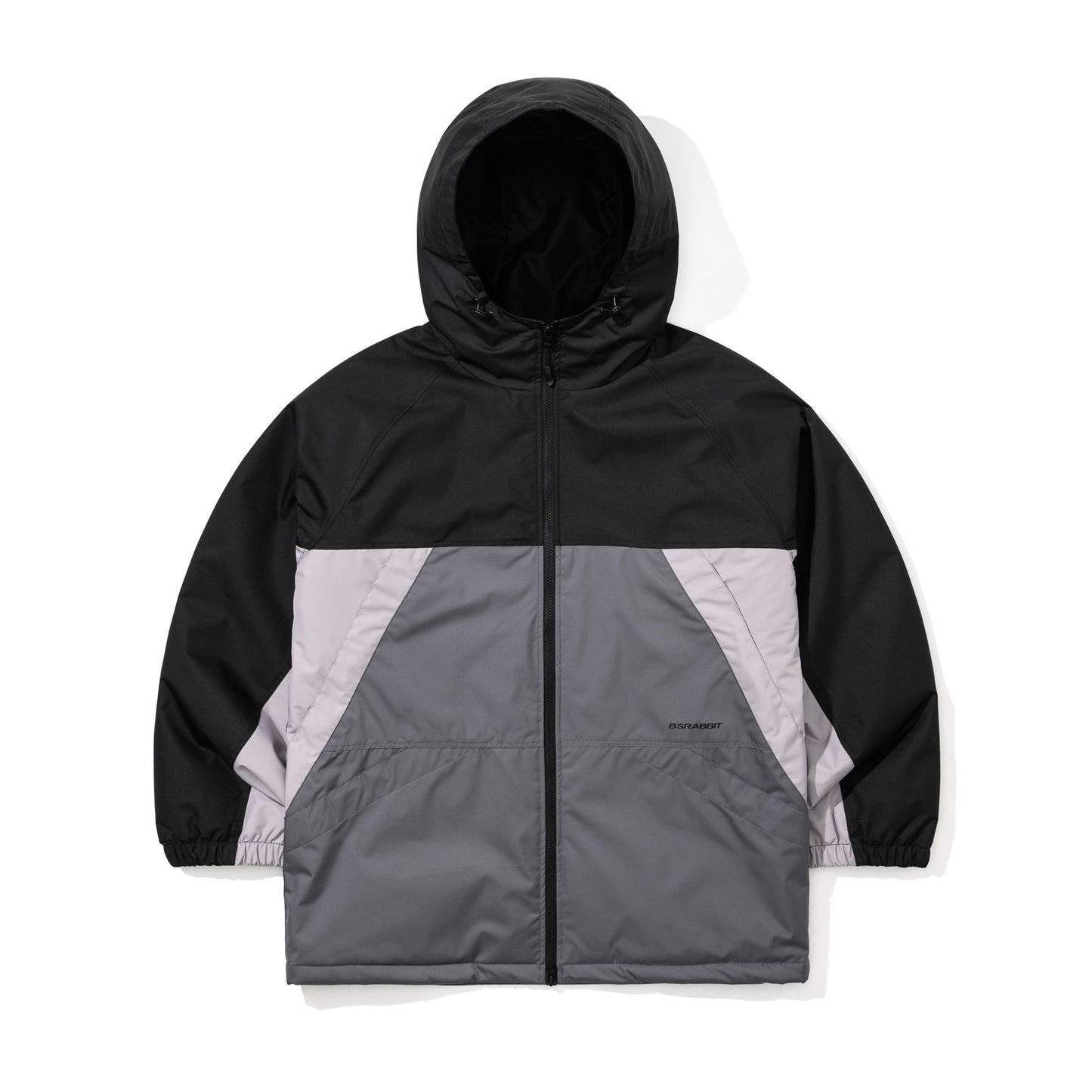BSR2526FWJK026 DUAL TONE 4.4OZ INSULATED HOODED JACKET CHARCOAL