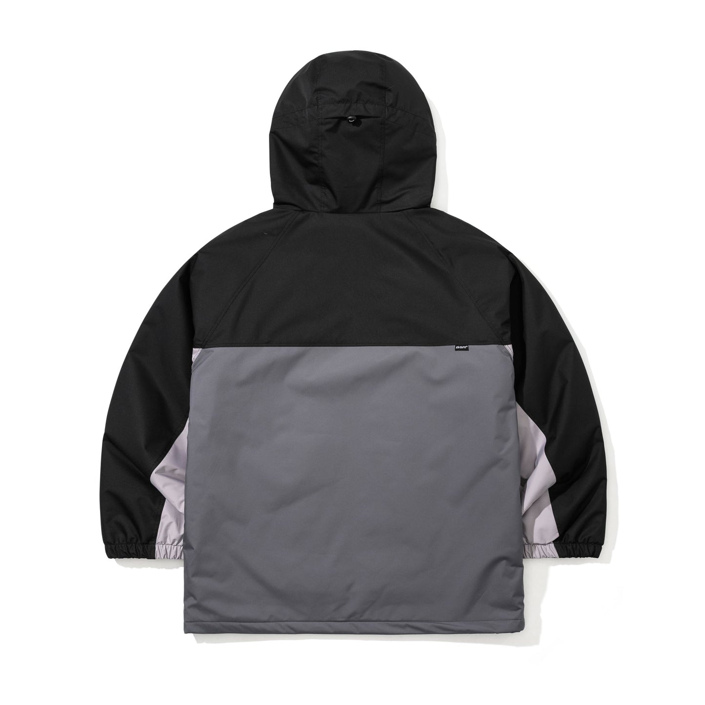 BSR2526FWJK026 DUAL TONE 4.4OZ INSULATED HOODED JACKET CHARCOAL