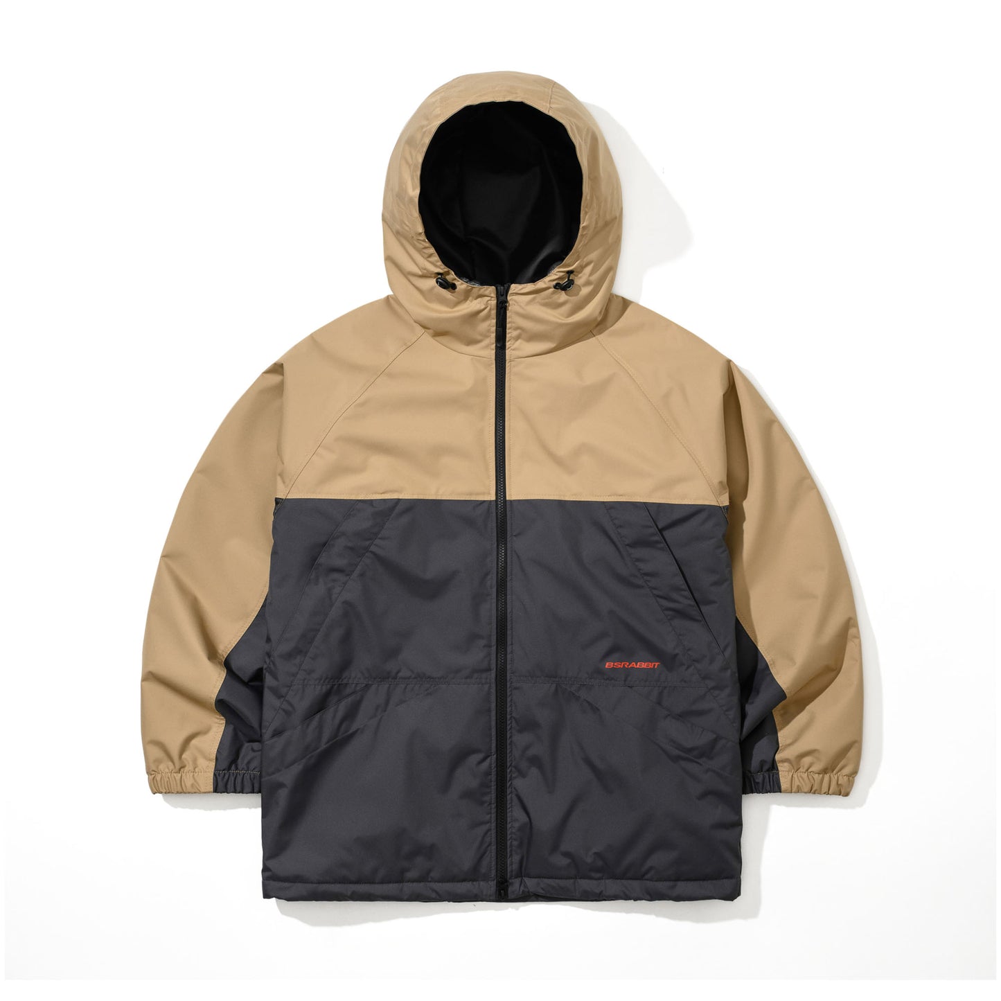 BSR2526FWJK027 DUAL TONE 4.4OZ INSULATED HOODED JACKET DARK KHAKI