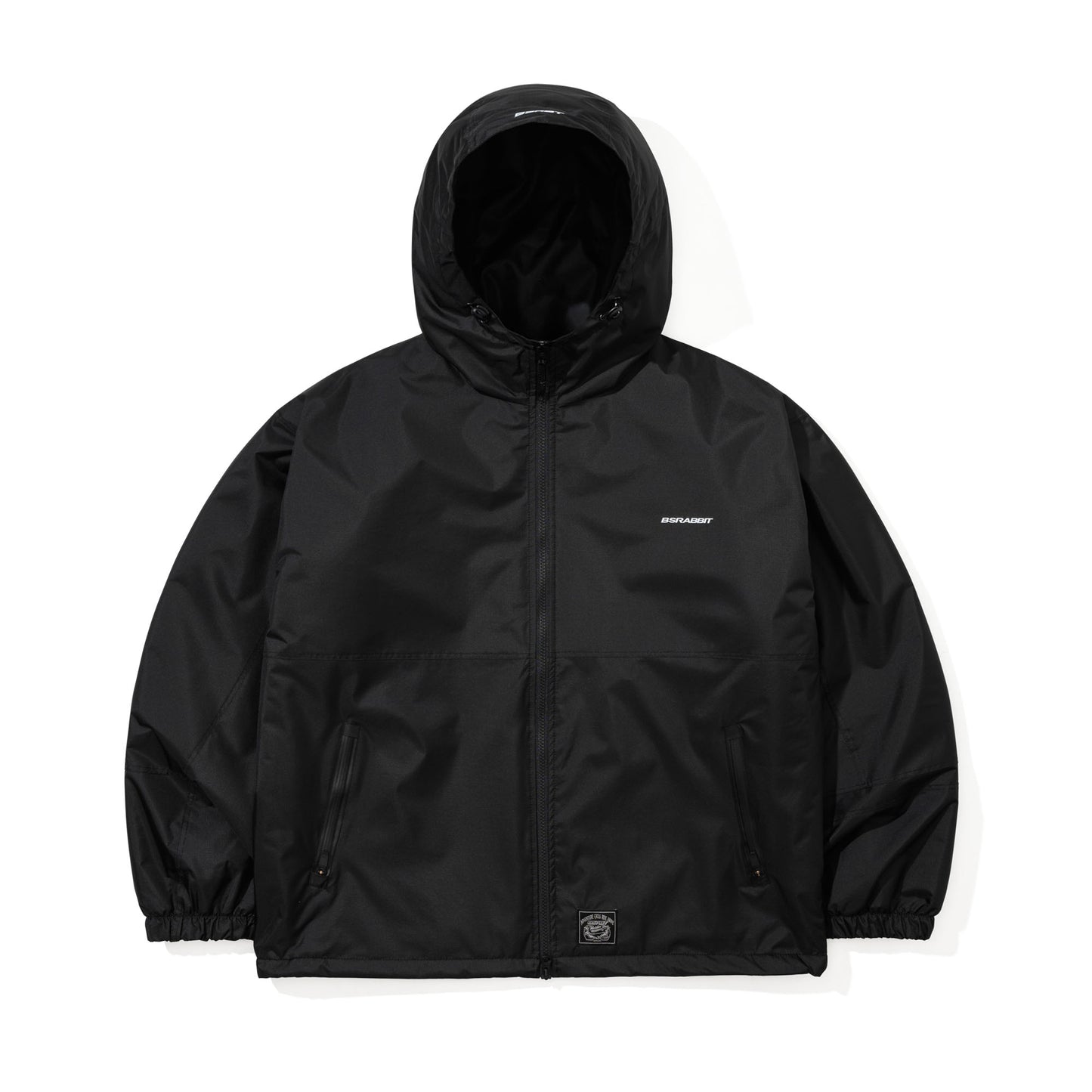 BSR2526FWJK031 BLOCKED 3OZ INSULATED HOODED JACKET BLACK