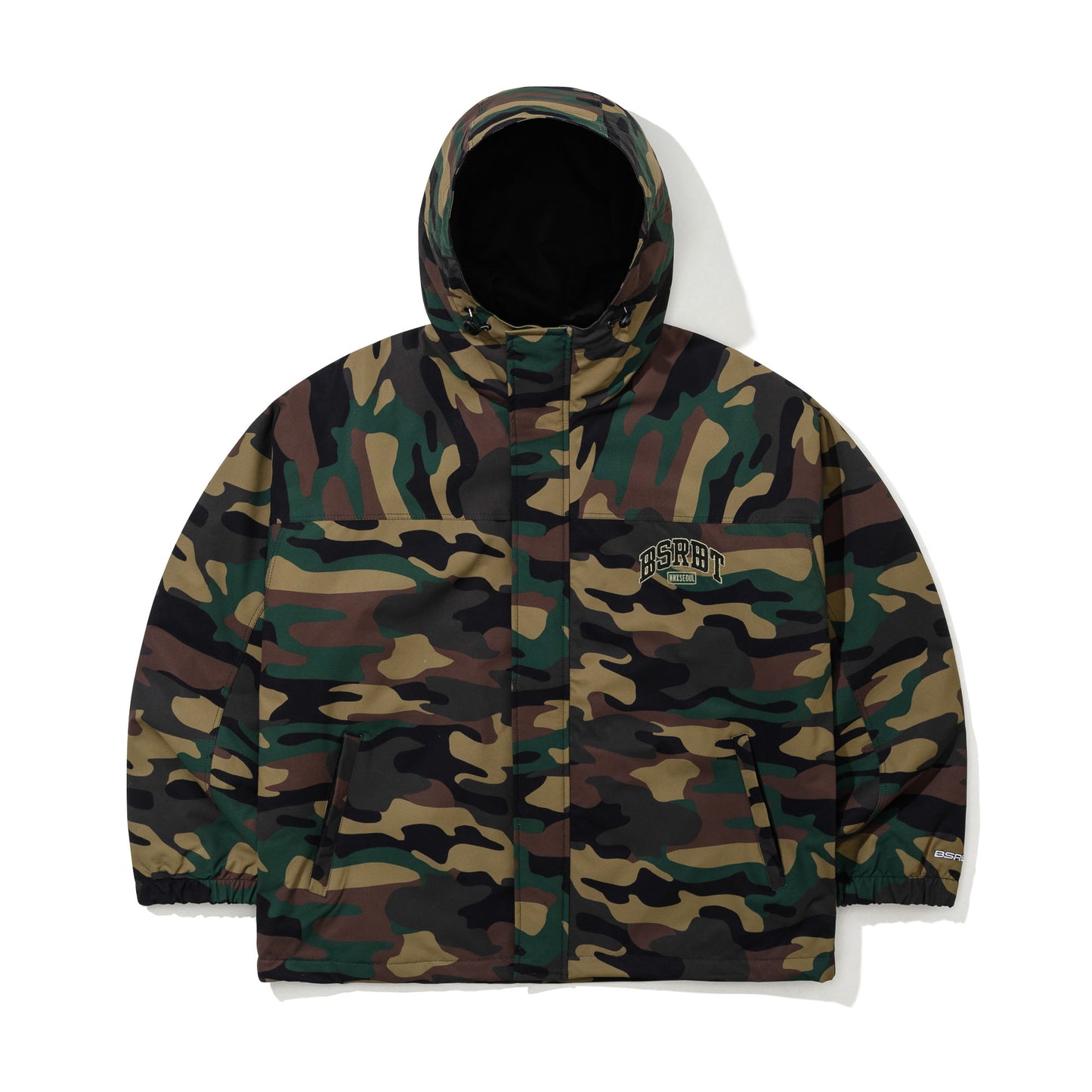 BSR2526FWJK033 ORIGINAL BSR 2OZ INSULATED HOODED JACKET WOODLAND CAMO