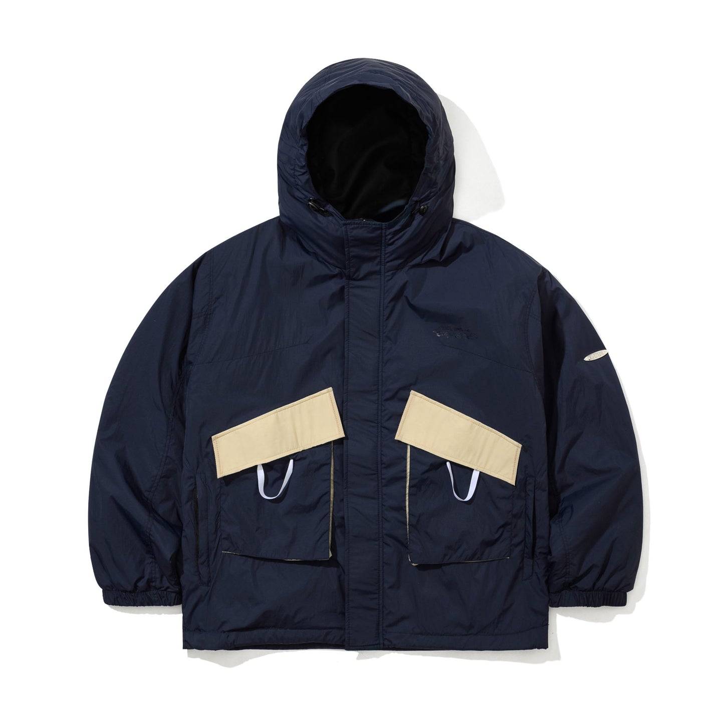 BSR2526FWJK040 STRUCTURED POCKET 2OZ INSULATED HOODED JACKET DARK NAVY