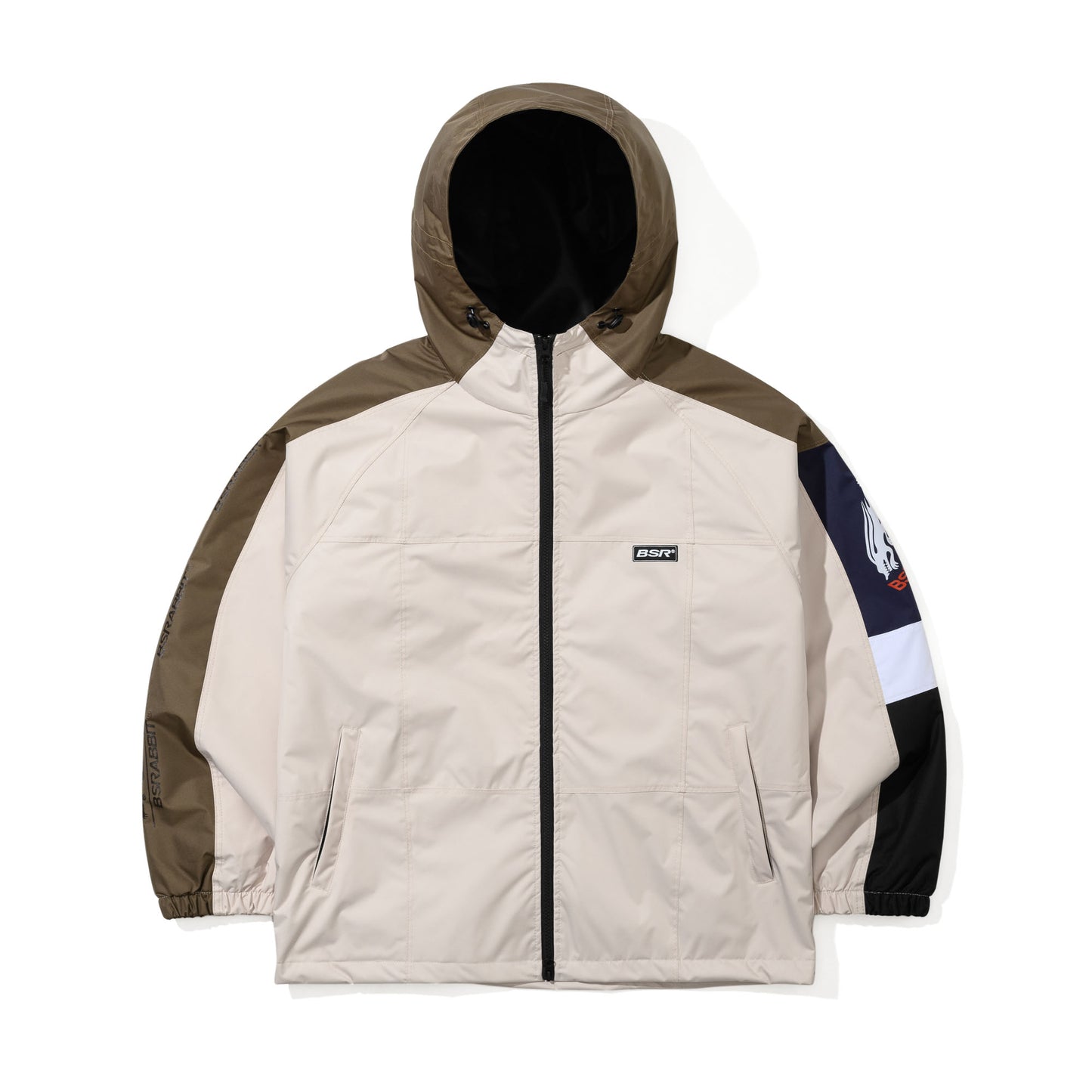 BSR2526FWJK044 SPEEDWAY 1OZ INSULATED HOODED JACKET DESERT BEIGE