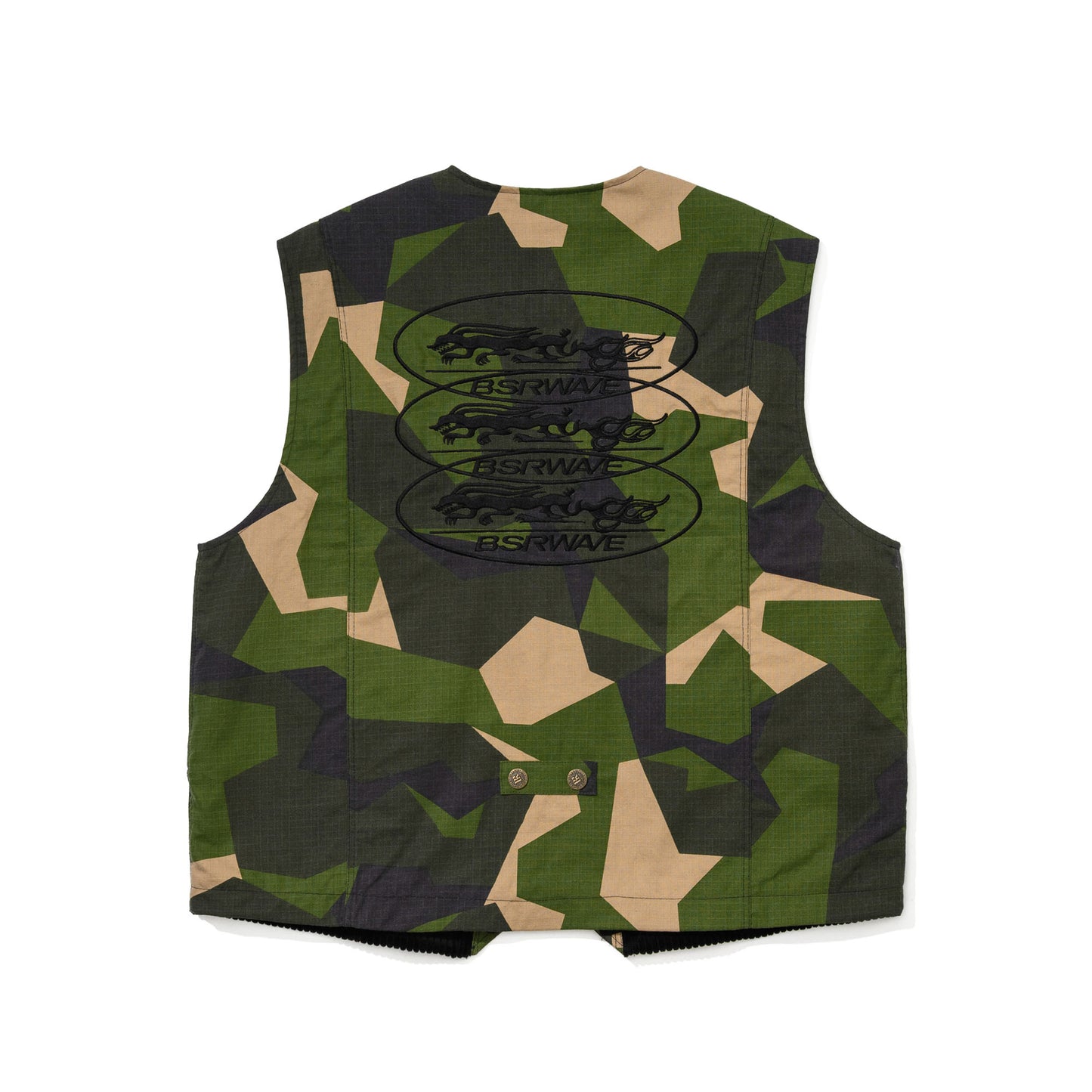 BSR2526FWJK052 BSRW WESTERN 1OZ INSULATED VEST NORDIC CAMO