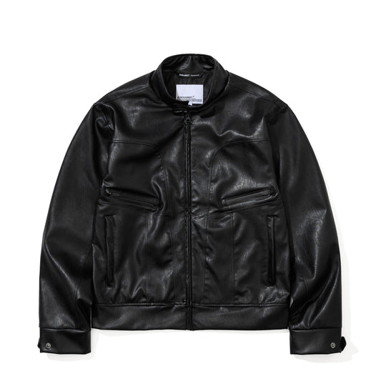 BSR2526FWJK055 BLACKOUT RIDER JACKET BLACK