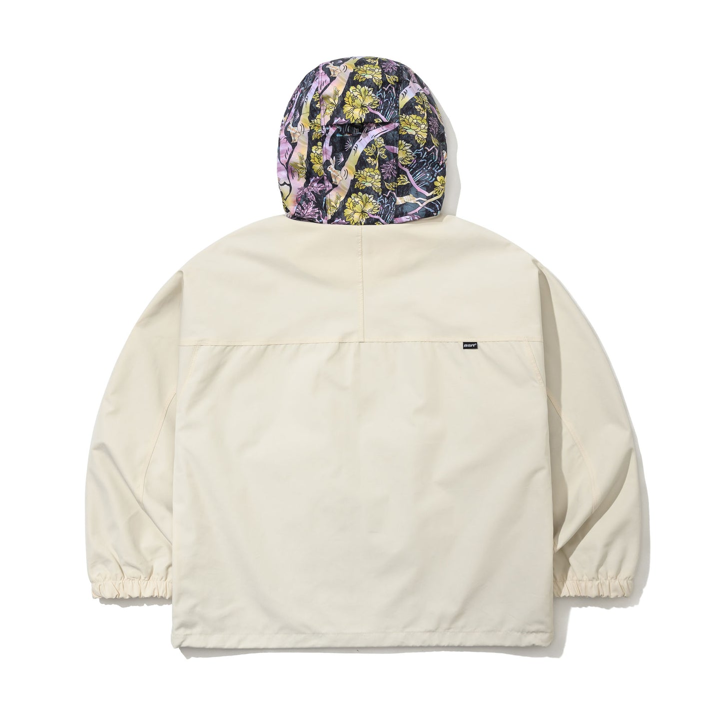 BSR2526FWJK065 BSRB KR JAGAE ART HOODED JACKET CREAM