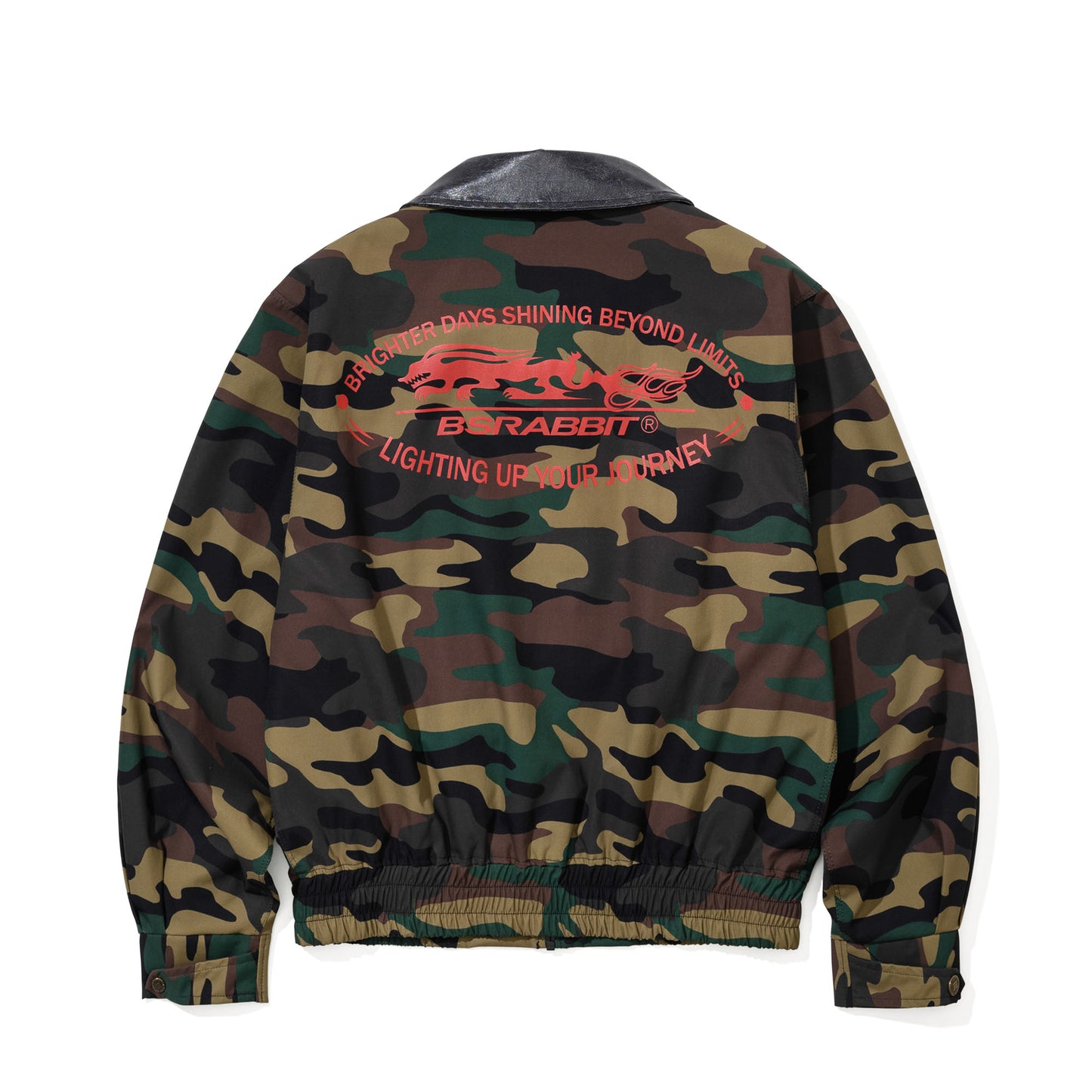 BSR2526FWJK068 EVERCAMO COLLARED JACKET WOODLAND CAMO