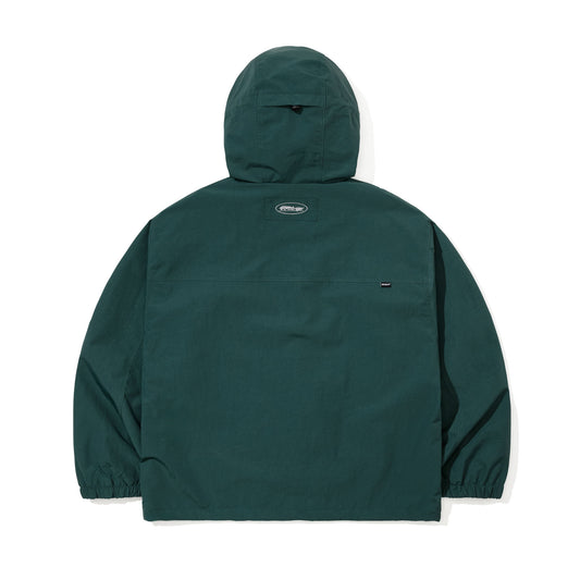 BSR2526FWJK112 POCKET RIDGE HOODED JACKET GREEN