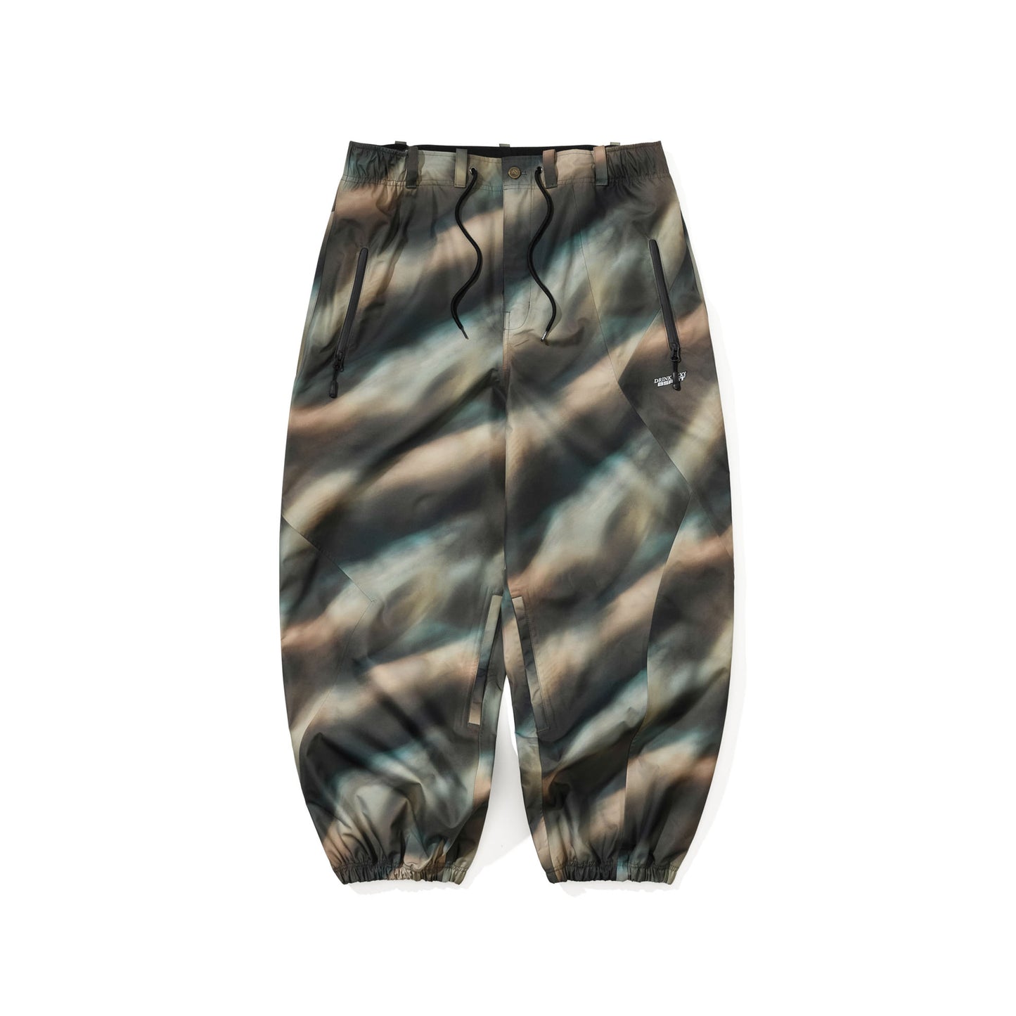 BSR2526FWPT006 DSXBS 3L SEAM SEALING WIDE VENTILATION JOGGER PANTS OLIVE SMOKE