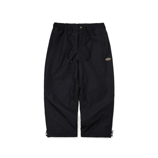 BSR2526FWPT039 NATURAL SUPER WIDE VENTILATION PANTS BLACK