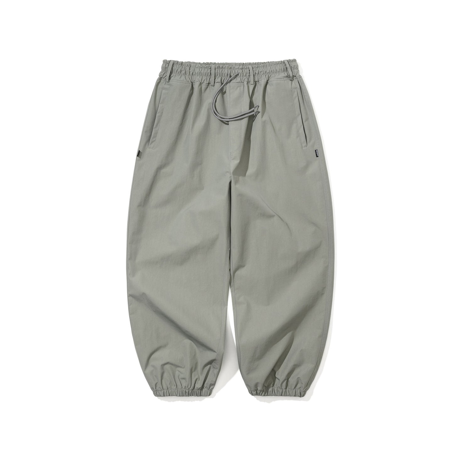 BSR2526FWPT081 DEATH LOGO 3L SUPER WIDE JOGGER PANTS GRAY