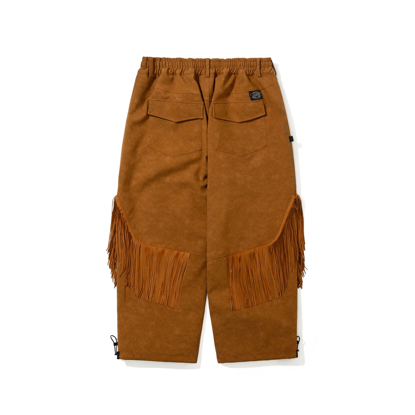 BSR2526FWPT084 COWBOY TASSEL WIDE VENTILATION PANTS TAN