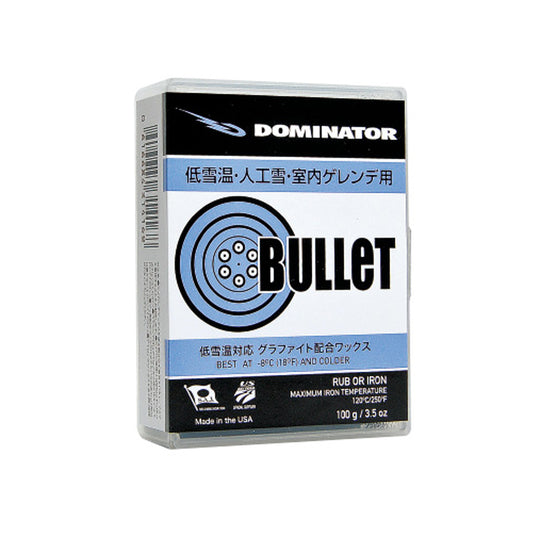 DOMINATOR ZOOM BULLET Low temperature snow, artificial snow, indoor slope wax