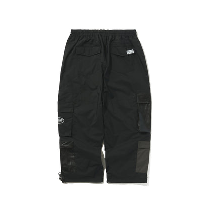 BSRABBIT 10 POCKET SUPER WIDE VENTILATION PANTS BLACK BSR2425FWPT033