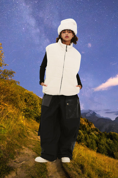 BSRABBIT 10 POCKET SUPER WIDE VENTILATION PANTS BLACK BSR2425FWPT033