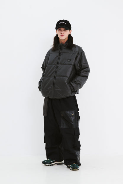 BSRABBIT 10 POCKET SUPER WIDE VENTILATION PANTS BLACK BSR2425FWPT033