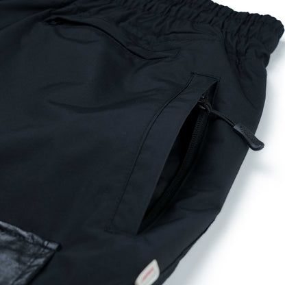 BSRABBIT 10 POCKET SUPER WIDE VENTILATION PANTS BLACK BSR2425FWPT033