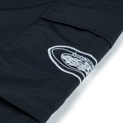 BSRABBIT 10 POCKET SUPER WIDE VENTILATION PANTS BLACK BSR2425FWPT033