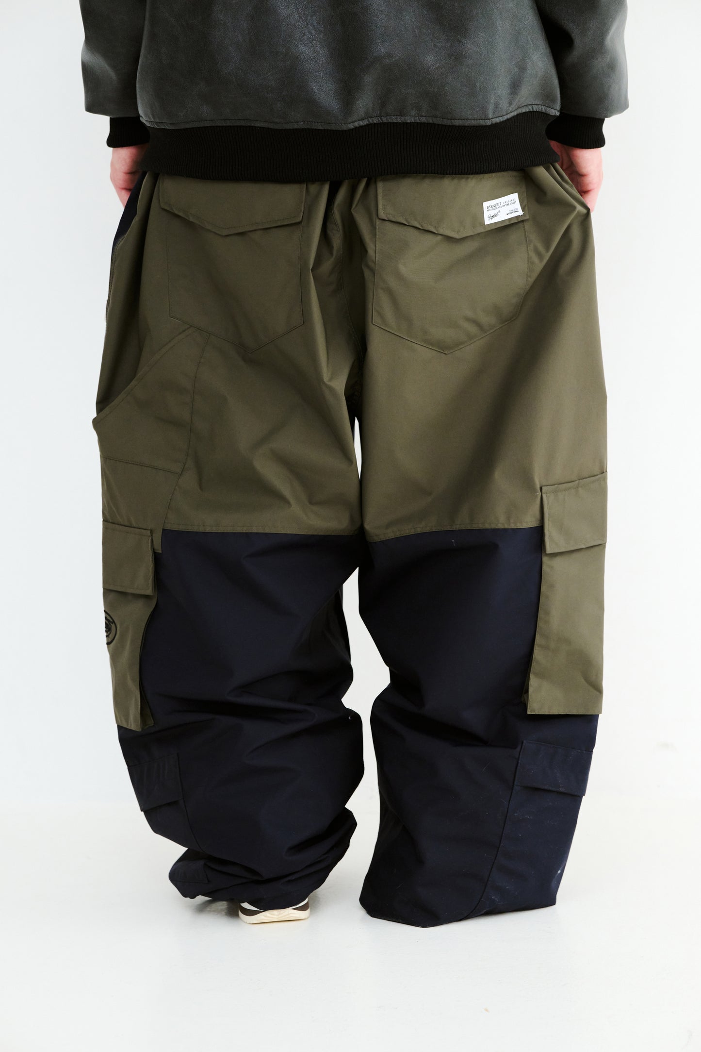 BSRABBIT 10 POCKET SUPER WIDE VENTILATION PANTS NAVY BSR2425FWPT032