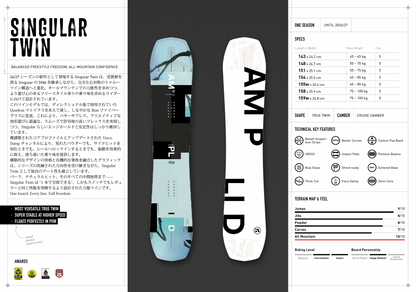 [予約販売]Amplid 26-27 SINGULAR TWIN アンプリッド　シングラーツイン