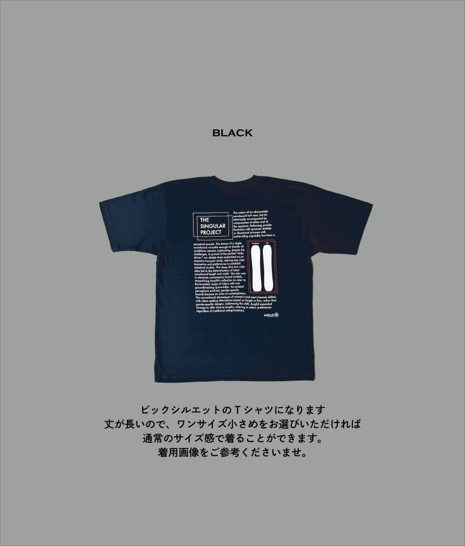 Amplid 　　　　　　「THE SINGULAR」　　　　Big T-Shirt