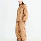 BSRABBIT 3D BEARRABBIT HOODED ANORAK JACKET BROWN BSR2425FWJK148