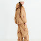 BSRABBIT 3D BEARRABBIT WIDE TRACK PANTS BROWN BSR2425FWPT094