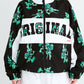 BSRABBIT 3D TRIPPY RB HOODED JACKET BLACK BSR2425FWJK107