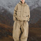 BSRABBIT BIG POCKET HOODED JACKET BEIGE BSR2425FWJK055