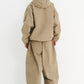 BSRABBIT BIG POCKET HOODED JACKET BEIGE BSR2425FWJK055