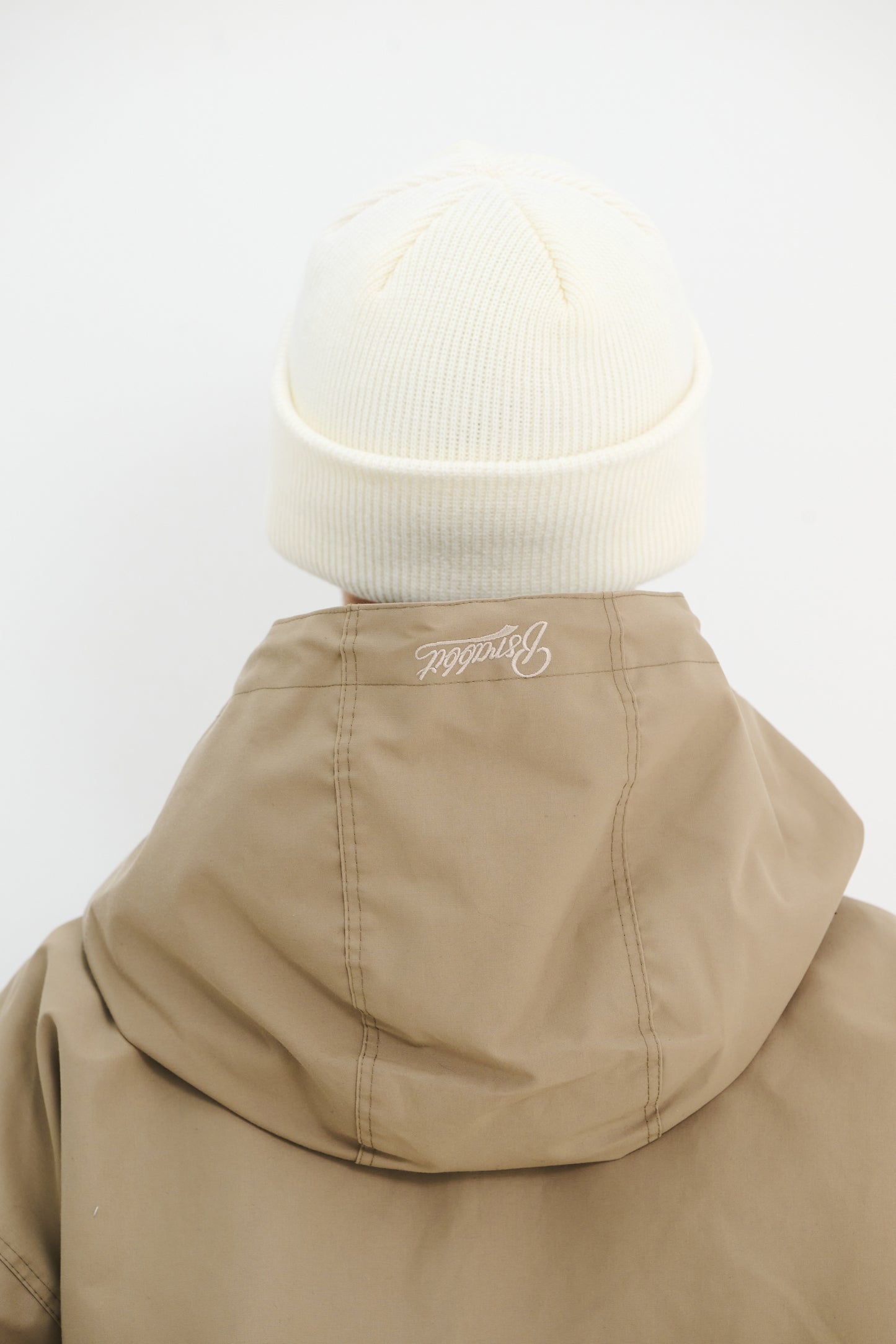 BSRABBIT BIG POCKET HOODED JACKET BEIGE BSR2425FWJK055