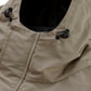 BSRABBIT BIG POCKET HOODED JACKET BEIGE BSR2425FWJK055