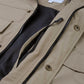 BSRABBIT BIG POCKET HOODED JACKET BEIGE BSR2425FWJK055