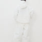 BSRABBIT BIG POCKET HOODED JACKET WHITE BSR2425FWJK054