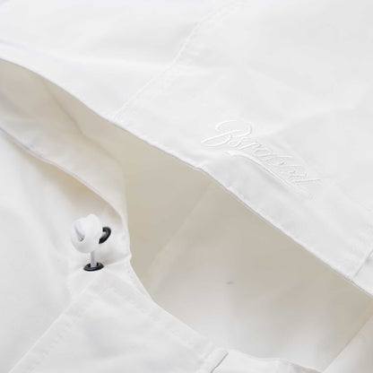 BSRABBIT BIG POCKET HOODED JACKET WHITE BSR2425FWJK054