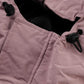 BSRABBIT BIG POCKET HOODED VEST INDY PINK BSR2425FWJK132