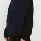 BSRABBIT BIG POCKET HOODED VEST NAVY BSR2425FWJK133