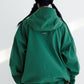 BSRABBIT BSR HOODED 3L SEAM SEALING JACKET GREEN BSR2425FWJK008