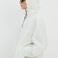 BSRABBIT BSR HOODED ANORAK JACKET CREAM BSR2425FWJK152