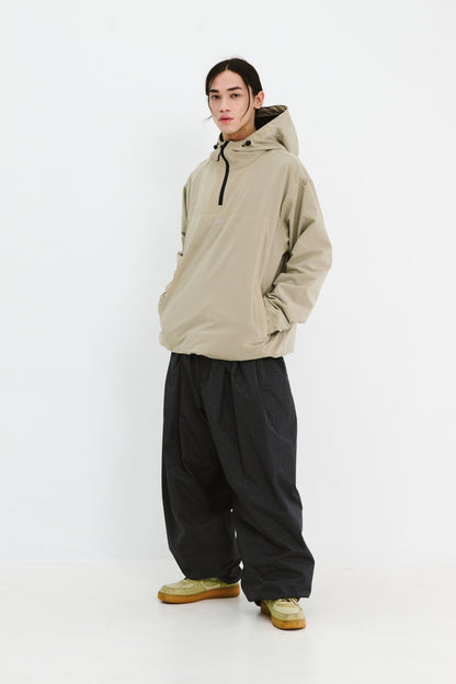 BSRABBIT BSR HOODED ANORAK JACKET KHAKI BSR2425FWJK154