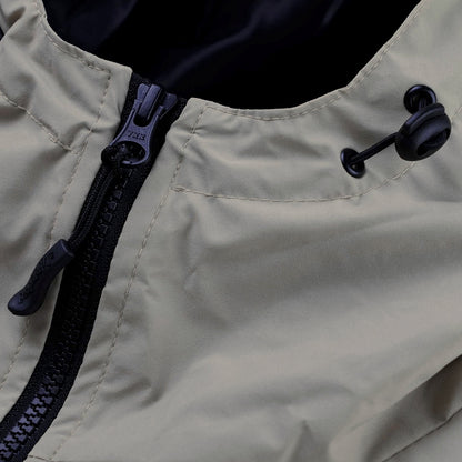 BSRABBIT BSR HOODED ANORAK JACKET KHAKI BSR2425FWJK154