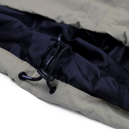 BSRABBIT BSR HOODED ANORAK JACKET KHAKI BSR2425FWJK154
