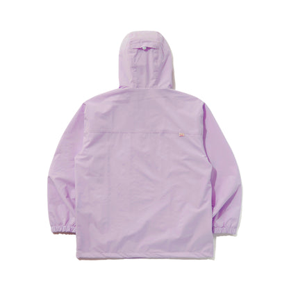 BSRABBIT BSR HOODED ANORAK JACKET PASTEL PURPLE BSR2425FWJK153