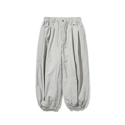 BSRABBIT BSR NEW SUPER WIDE JOGGER PANTS GRAY BSR2425FWPT023