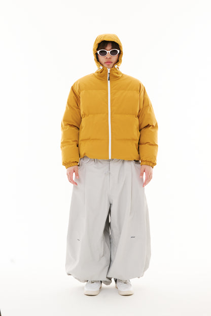 BSRABBIT BSR NEW SUPER WIDE JOGGER PANTS GRAY BSR2425FWPT023