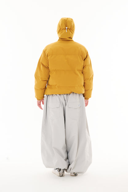 BSRABBIT BSR NEW SUPER WIDE JOGGER PANTS GRAY BSR2425FWPT023