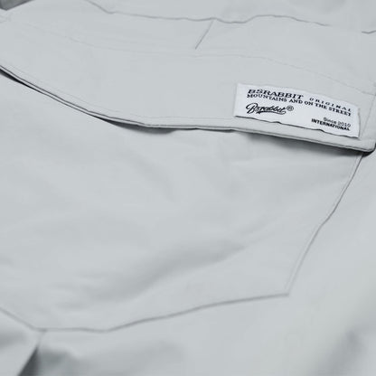 BSRABBIT BSR NEW SUPER WIDE JOGGER PANTS GRAY BSR2425FWPT023