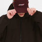 BSRABBIT BSR SPORTY LOGO CAP BURGUNDY BSR2425FWCP026