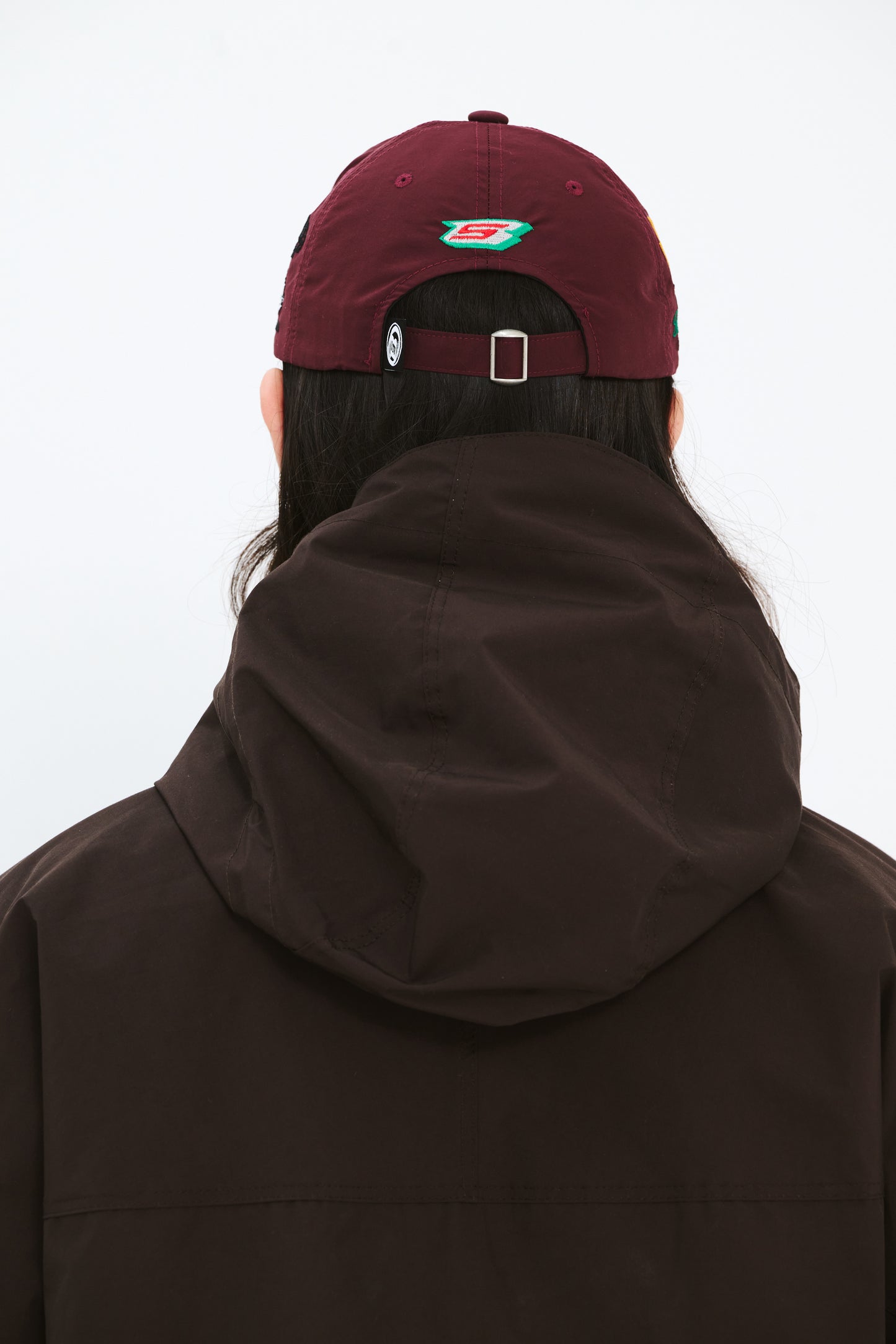 BSRABBIT BSR SPORTY LOGO CAP BURGUNDY BSR2425FWCP026